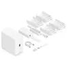 Ubiquiti UNAS-4-W NAS Server 4 Θέσεων, Λευκό, 4GB RAM, 1x 2.5GbE, 1x Επέκταση USB-C