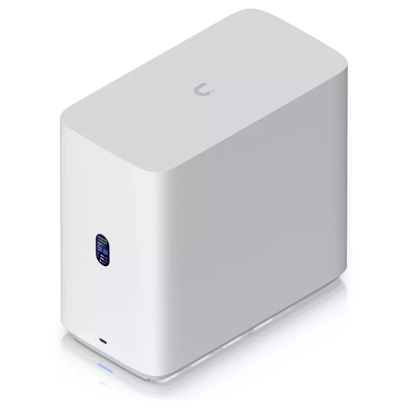 Ubiquiti UNAS-4-W NAS Server 4 Θέσεων, Λευκό, 4GB RAM, 1x 2.5GbE, 1x Επέκταση USB-C