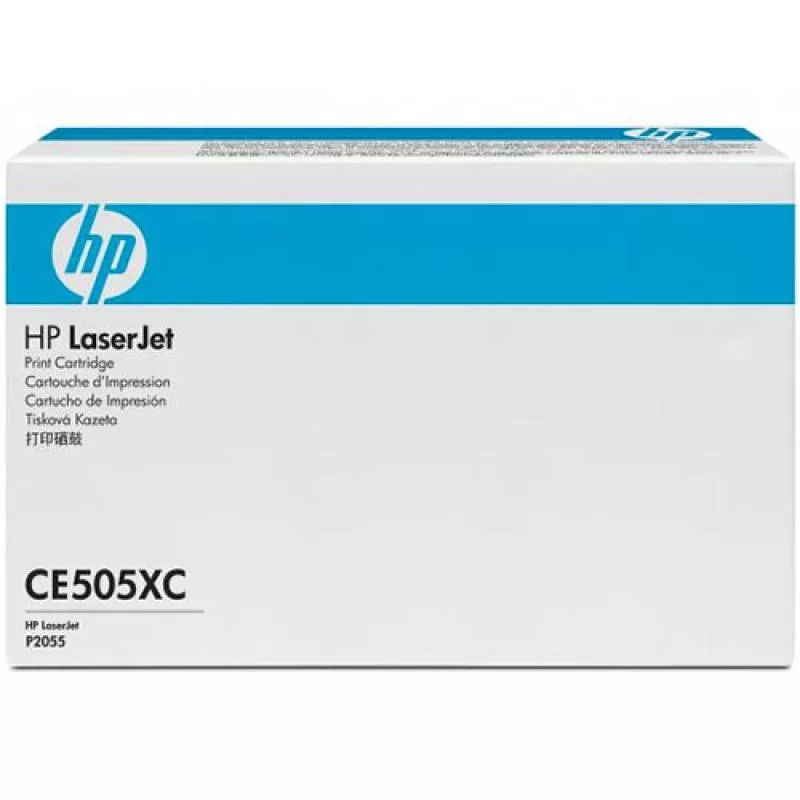 HP 05X CE505XC Τόνερ Μαύρο Υψηλής Απόδοσης - Contract