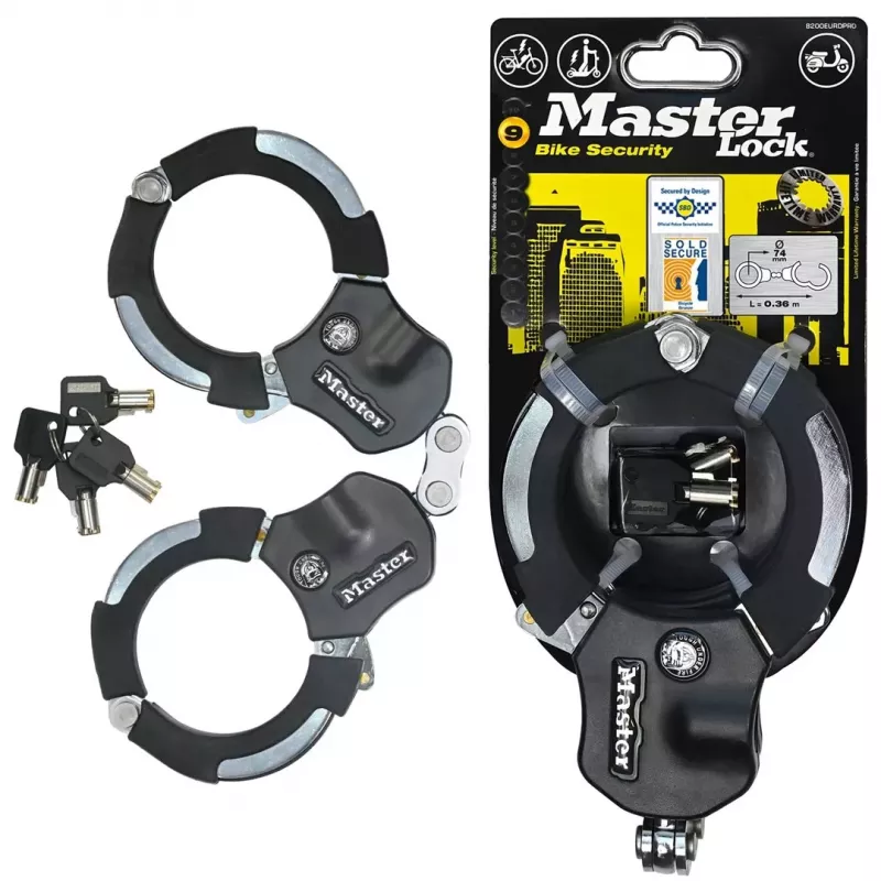 Master Lock Street Cuff Κλειδαριά Χειροπέδης - 8200EURDPRO