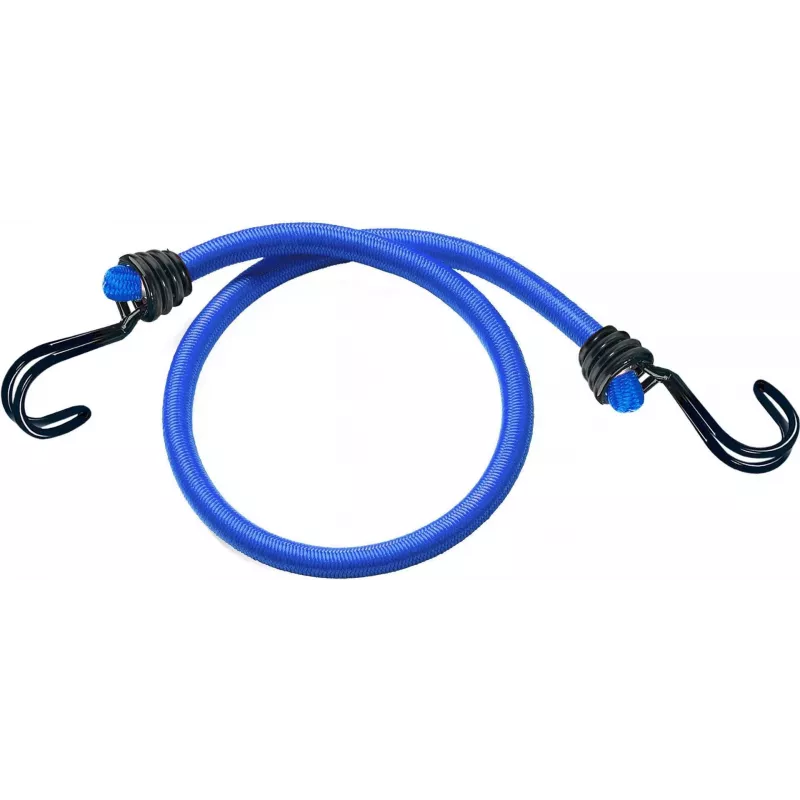 Master Lock Διπλό Λάστιχο με Άγκιστρα 3017EURDAT (Συσκευασία 2 τεμ., 1 m, Μαύρο)