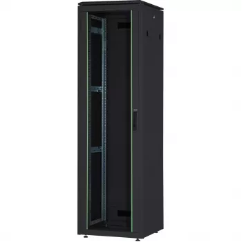 DIGITUS 42HE Unique Network Cabinet 600x600mm Πόρτα γυαλιού Μαύρο