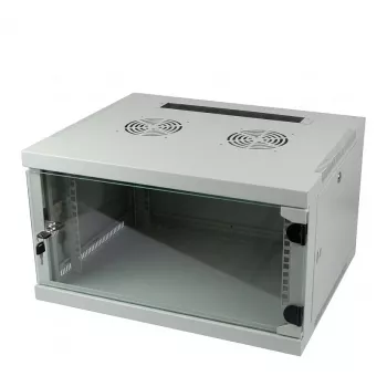 ALLNET 19 ιντσών Επιτοίχιο ντουλάπι δικτύου 4U 1 τεμ. 594x541mm Ανοιχτό γκρι σειρά SMQ