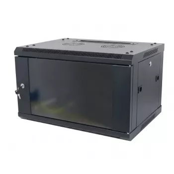 ALLNET 19 ιντσών Επιτοίχιο ντουλάπι 15U 1 τεμ. Βάθος 600mm Μαύρο Flat Pack σειρά SMA