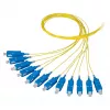 EFB Elektronik FTTH Pigtail SC/APC OS2 G.657.A2 9/125µm Κίτρινο 2m