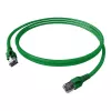EasyLan FlexBoot Καλώδιο ζεύξης Cat.6A S/FTP, Πράσινο, 0,50m