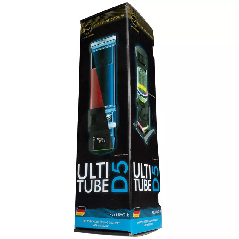 Aqua Computer ULTITUBE D5 100 PRO Δοχείο εξισορρόπησης με αντλία D5 NEXT
