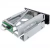 ICY DOCK TurboSwap MB171SP-1B αφαιρούμενη θήκη χωρίς δίσκο φορέα και χωρίς ανεμιστήρα για HDD SAS/SATA 3,5 ιντσών, για θέση 5,25 ιντσών