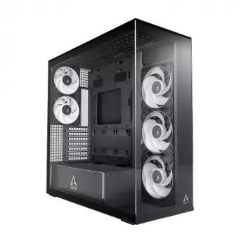 ARCTIC Xtender Black Clear Glass Mid-Tower ATX κουτί