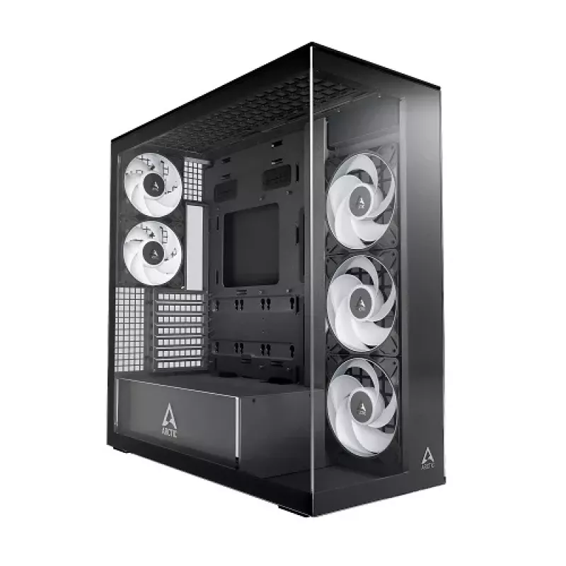 ARCTIC Xtender Black Clear Glass Mid-Tower ATX κουτί