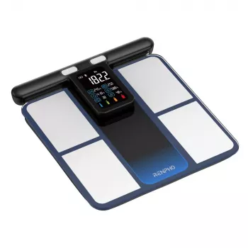 RENPHO MorphoScan MSC01 Ζυγαριά, Μαύρο/Ασημί, USB-C, Bluetooth