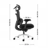 MARK ADLER Visioner 6.1 Black N ανδρικό κάθισμα γραφείου