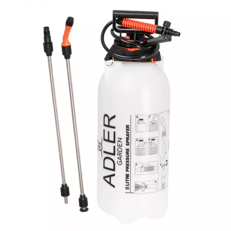 ADLER AD 6809 χειροκίνητος ψεκαστήρας πίεσης 8L