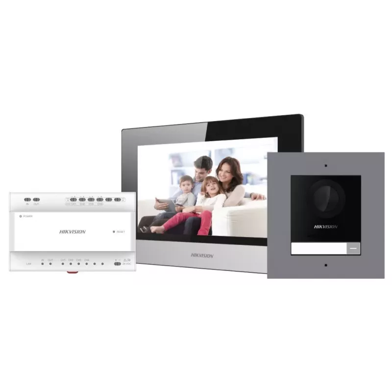 Hikvision DS-KIS702Y Wi-Fi κιτ βίντεο θυροτηλεφώνου 2-Wire
