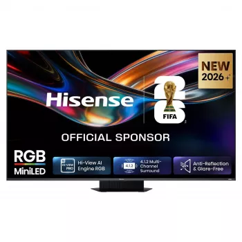 HISENSE 65UR9DS 65 ίντσες 4K UHD RGB MiniLED Smart TV, 170Hz, 6ms, HDR, WiFi, Bluetooth, μαύρο/γκρι