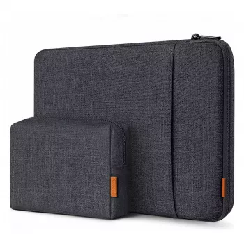 Inateck Θήκη laptop 16 inch με θήκη αξεσουάρ LB01006/S1, μαύρο-γκρι