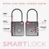 KEYSMART SmartLock TSA Approved Find My Κλειδαριά Μαύρο