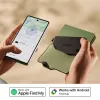 Chipolo CARD & LOOP Επαναφορτιζόμενος ιχνηλάτης Bluetooth σετ για iOS & Android, Charcoal