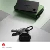 Chipolo CARD & LOOP Επαναφορτιζόμενος ιχνηλάτης Bluetooth σετ για iOS & Android, Charcoal