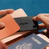 Chipolo CARD & LOOP Επαναφορτιζόμενος ιχνηλάτης Bluetooth σετ για iOS & Android, Charcoal