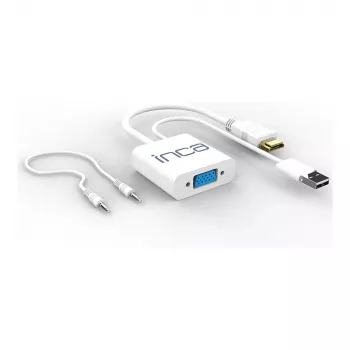 INCA Μετατροπέας VGA σε HDMI + USB + Ήχο IVTH-01