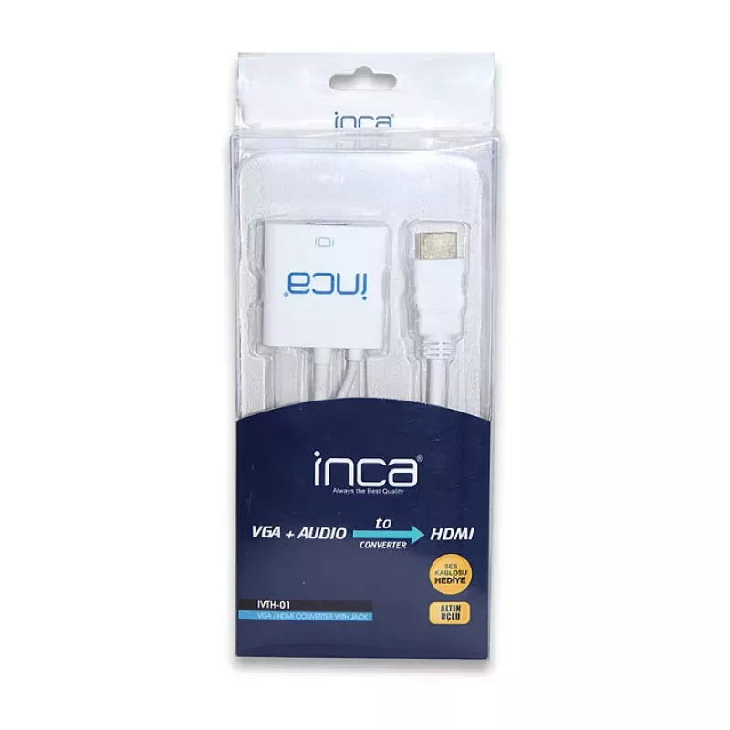 INCA Μετατροπέας VGA σε HDMI + USB + Ήχο IVTH-01