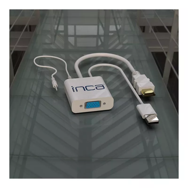 INCA Μετατροπέας VGA σε HDMI + USB + Ήχο IVTH-01