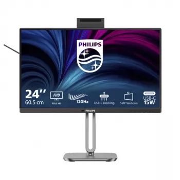 Philips 24B2U4301H 4000 Series 23,8 ίντσες IPS Οθόνη Full HD με USB-C 90W PD, Κάμερα web, Ηχεία, KVM