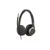 HP Poly Mission 825 ενσύρματο στερεοφωνικό USB headset με ANC - μαύρο