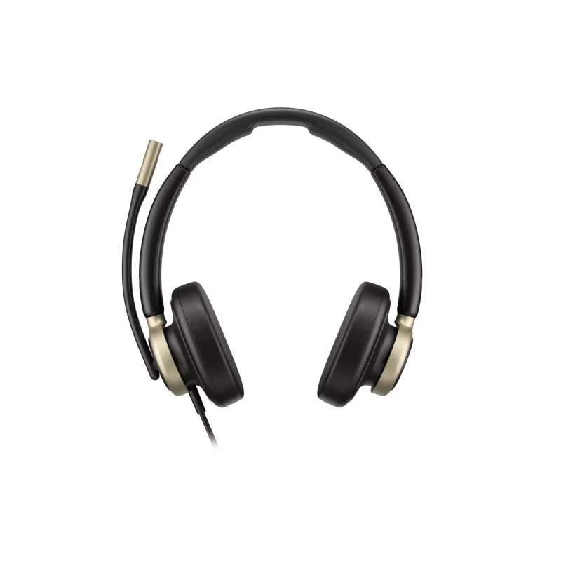 HP Poly Mission 825 ενσύρματο στερεοφωνικό USB headset με ANC - μαύρο