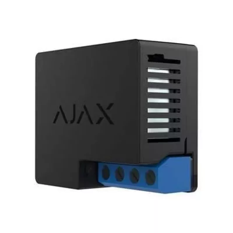 Ajax WallSwitch Smart Relay διακόπτης τοίχου μαύρο