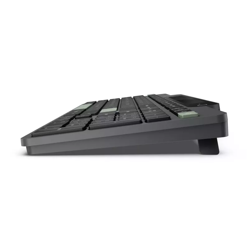 Lenovo Self-Charging Bluetooth Πληκτρολόγιο Λιθουανικό Μαύρο