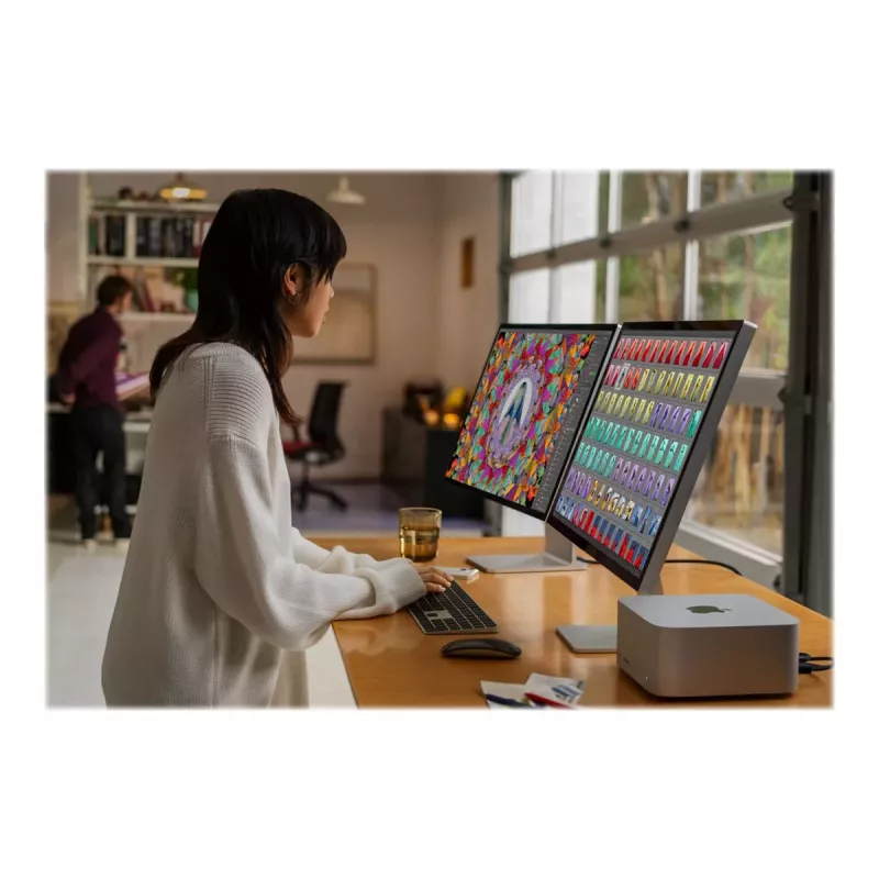 Apple Studio Display 27 ιντσών 5K Nano-Texture Γυαλί Κεκλιμένη βάση Ασημί