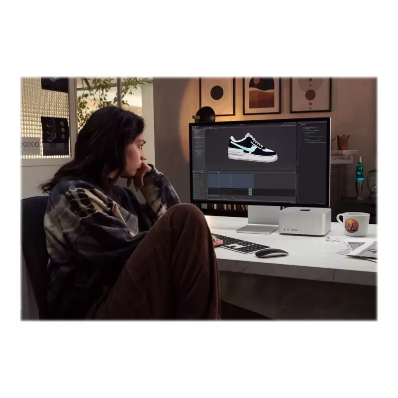 Apple Studio Display 27 ιντσών 5K Nano-Texture Γυαλί Κεκλιμένη βάση Ασημί