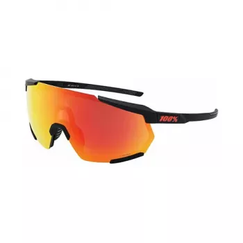 100% Racetrap 3.0 HiPER Lens Soft Tact Black γυαλιά ηλίου Performance