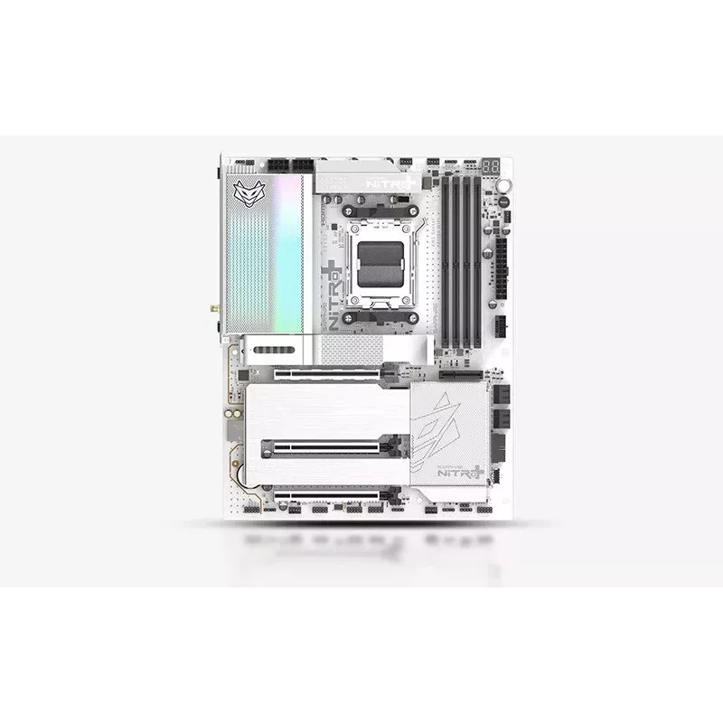 SAPPHIRE NITRO+ X870EA PHANTOMLINK P.E Μητρική, AMD X870E, Socket AM5, DDR5, Wi-Fi 7, λευκό/μαύρο