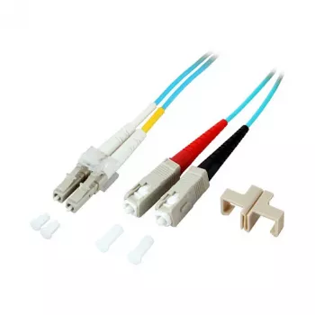EFB Duplex Patch Καλώδιο LC-SC OM3 20m LSZH 2mm Aqua