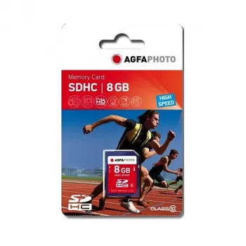 AgfaPhoto Κάρτα SDHC 8GB High Speed Class 10 UHS-I U1 V10