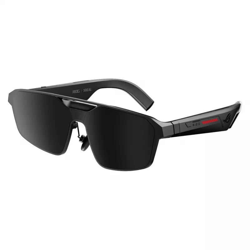 ASUS ROG XREAL R1-N γυαλιά AR gaming 240 Hz, στενό μέγεθος IPD 63 (57-66 mm), μαύρα