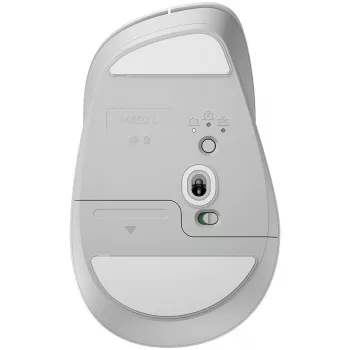 Logitech Signature Comfort Plus M850L Ασύρματο Ποντίκι - Off-White - Bluetooth