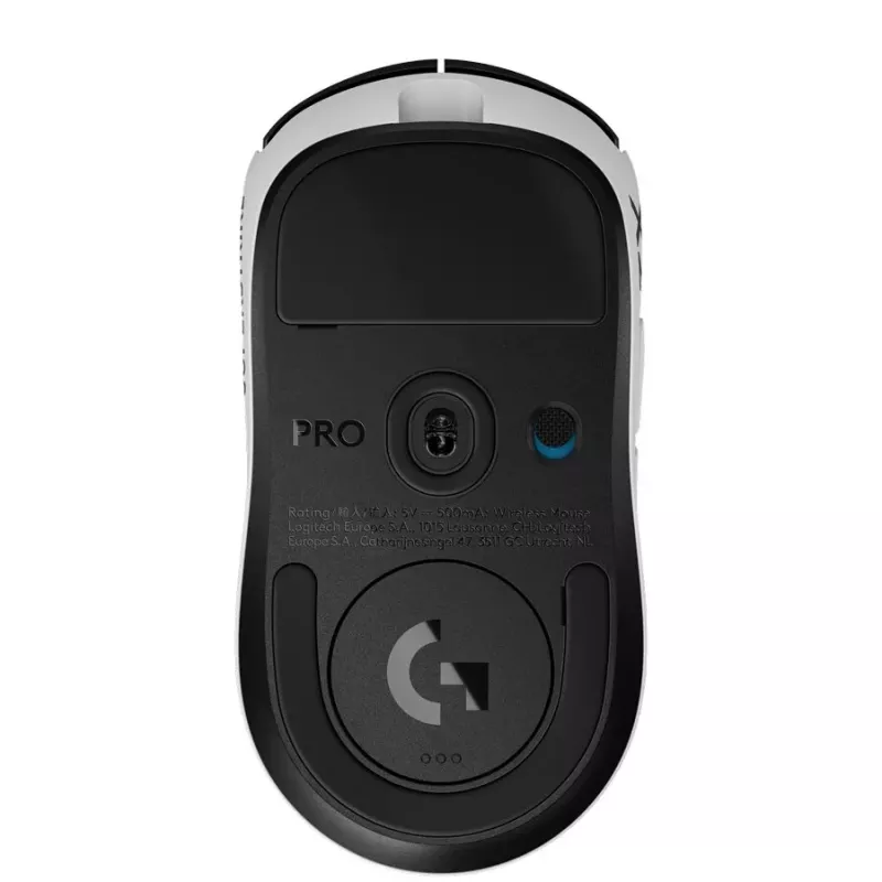 Logitech G PRO X2 SUPERSTRIKE οπτικό ασύρματο ποντίκι gaming - μαύρο/λευκό