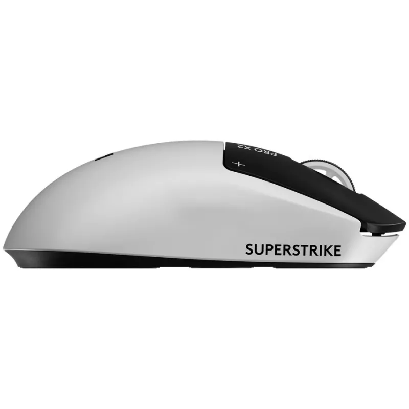 Logitech G PRO X2 SUPERSTRIKE οπτικό ασύρματο ποντίκι gaming - μαύρο/λευκό