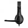 CANYON PC Headset CHSU-1 PC Mic USB 2m Μαύρο