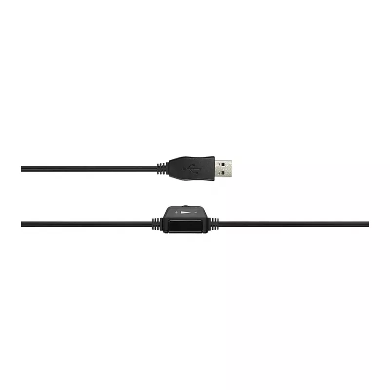 CANYON PC Headset CHSU-1 PC Mic USB 2m Μαύρο