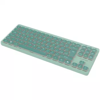 CANYON OnType 10 Low Profile EN Ενσύρματο Πράσινο Πληκτρολόγιο