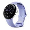 Google Pixel Watch 4 - 41 mm - Polished Silver Αλουμινίου - Iris Active Band - Wear OS Smartwatch