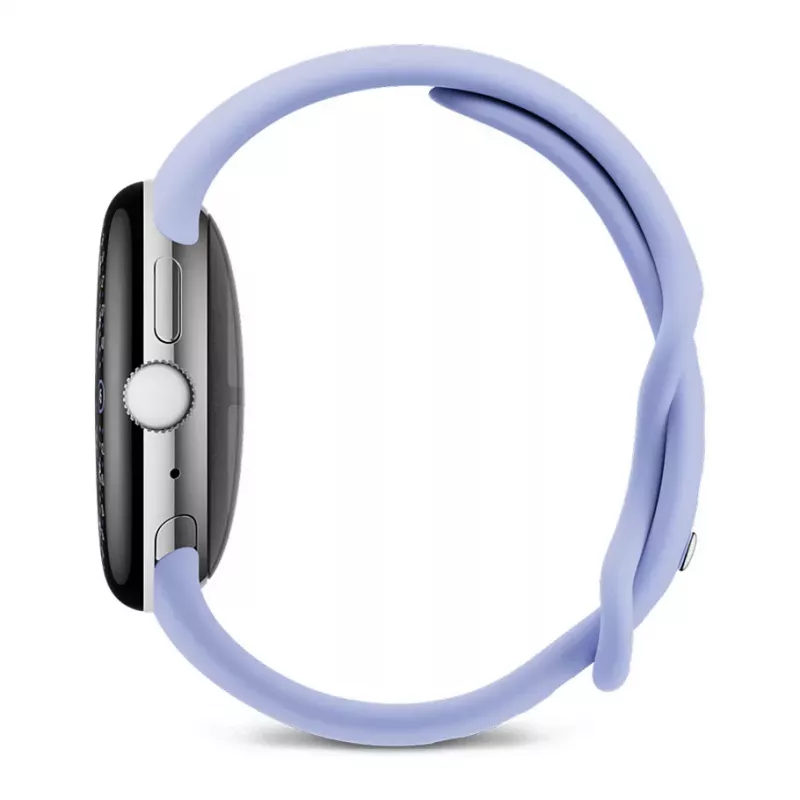 Google Pixel Watch 4 - 41 mm - Polished Silver Αλουμινίου - Iris Active Band - Wear OS Smartwatch