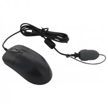 Seal Shield Silver Storm Ενσύρματο Οπτικό Ποντίκι, 3 Κουμπιά, USB, Μαύρο, 800 DPI, IP68 Αδιάβροχο, Πλυντήριο Πιάτων