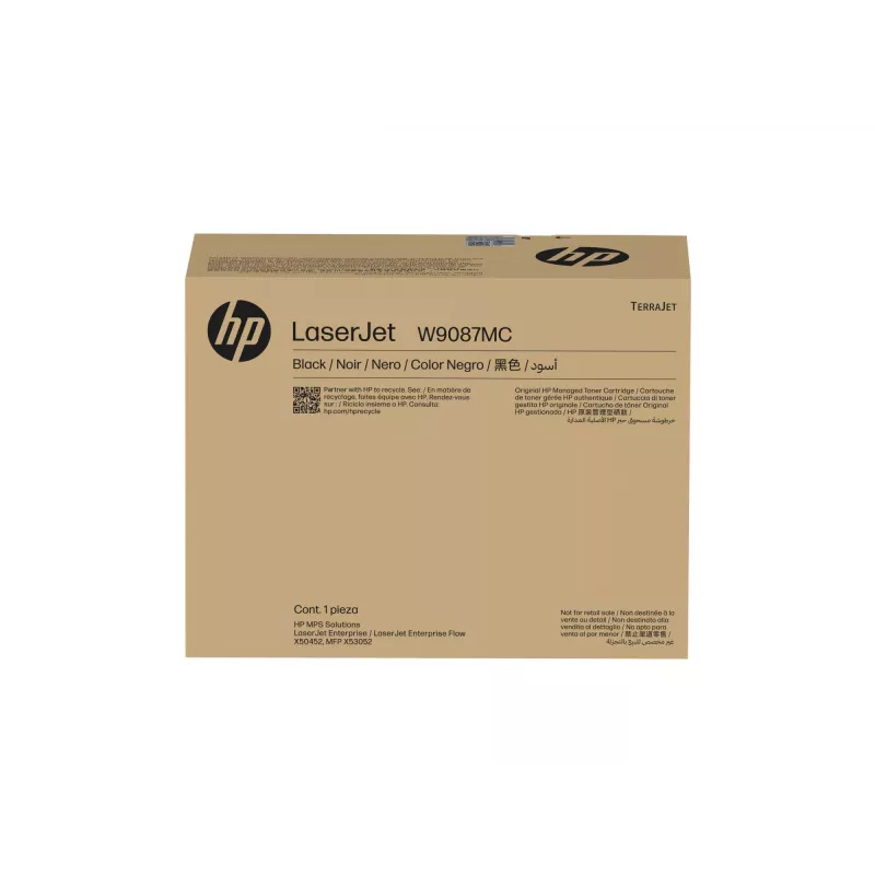 HP W9087MC μαύρο τόνερ Managed LaserJet, 30.000 σελίδες