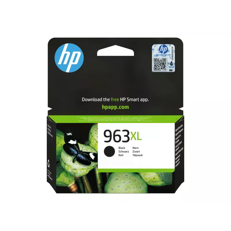 HP 963XL High Yield Black Original Μελανοδοχείο